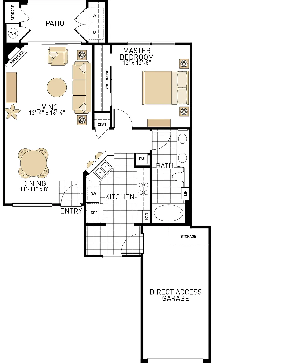 Floor plan Plan C1
