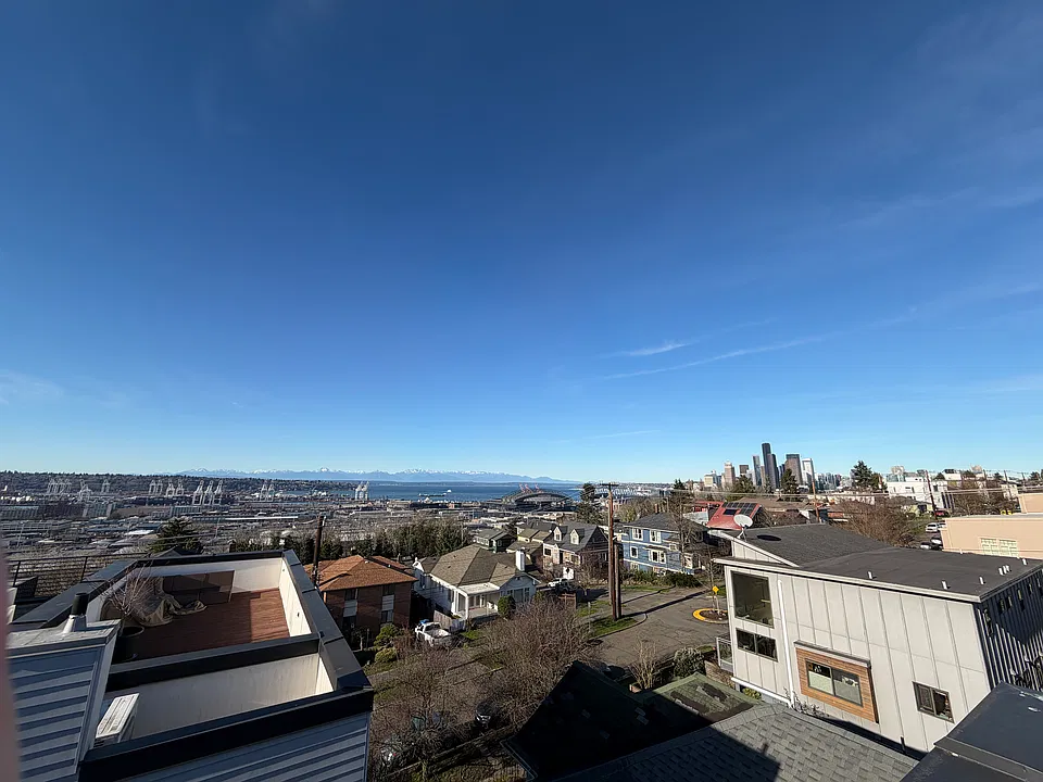 Panoramic views of Olympics, Water, and city