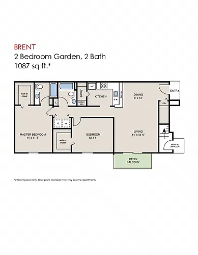 Floor plan Brent Garden - Phase 1