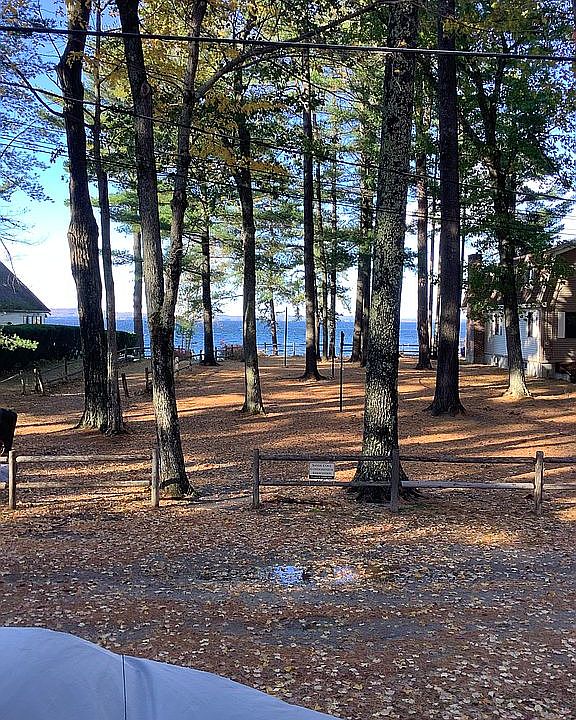 View from house toward beach