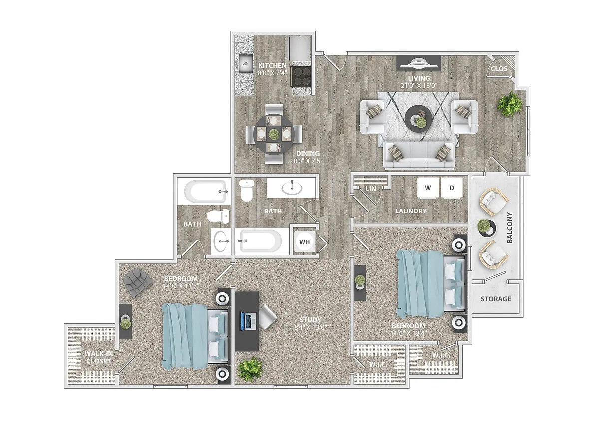 Floor plan B4