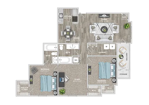 Floor plan B4