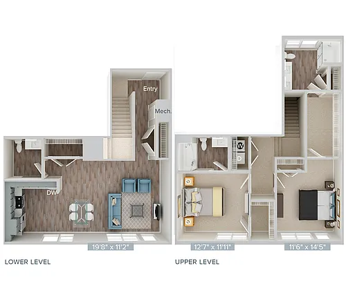 Floor plan B9TU-1453