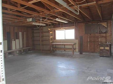 Lots of Store Place in this Double Car Garage