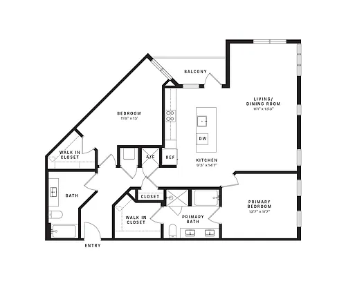Floor plan B7