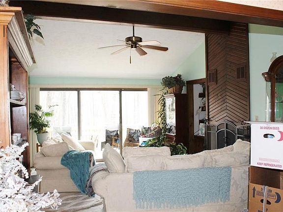 Living room with balcony.
