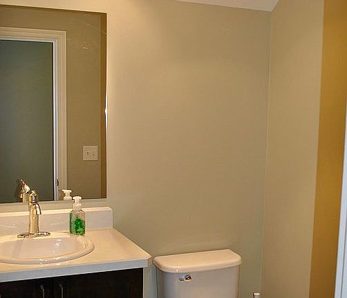 Downstairs half bath
