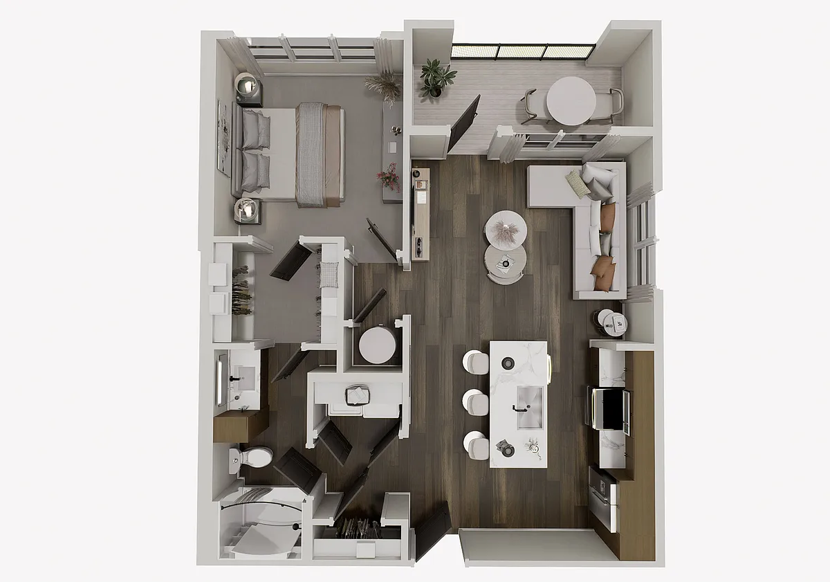 Floor plan Canyon Premier (A1B)