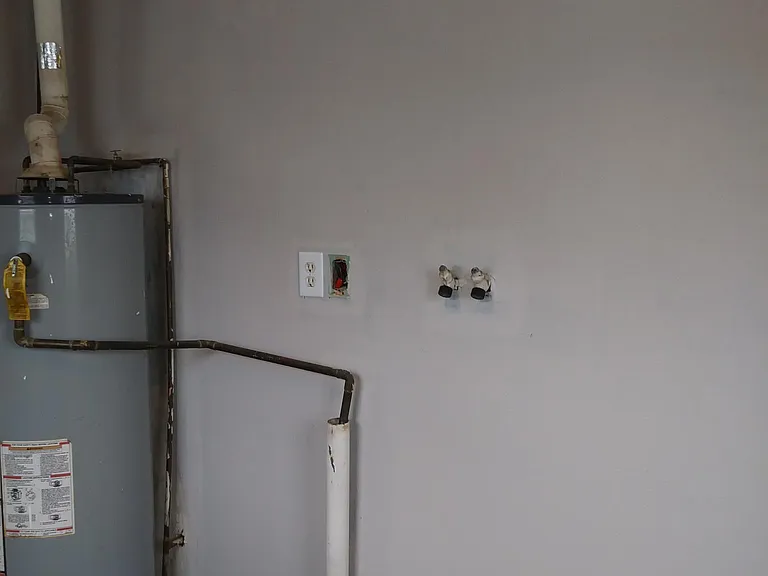 Washer hook ups
