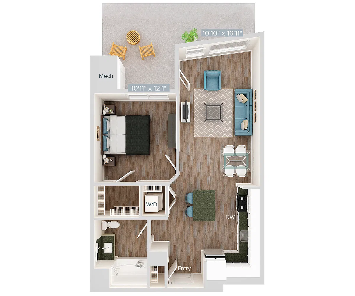 Floor plan AM10_685SF2112