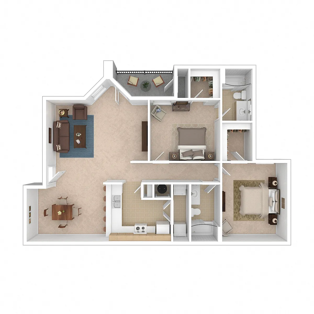 Floor plan Beaufort