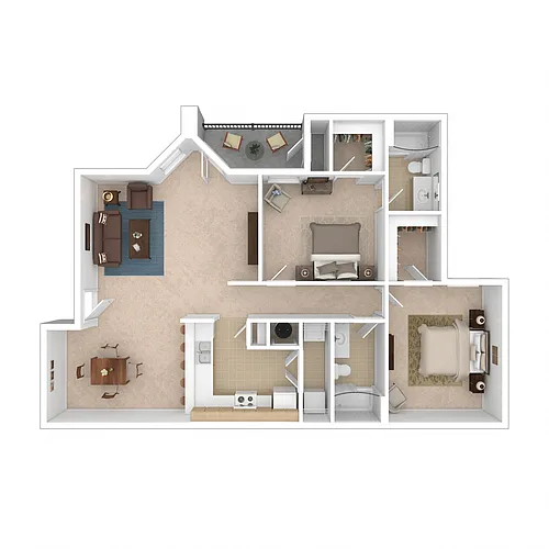 Floor plan Beaufort