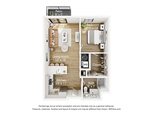 Floor plan Emerson