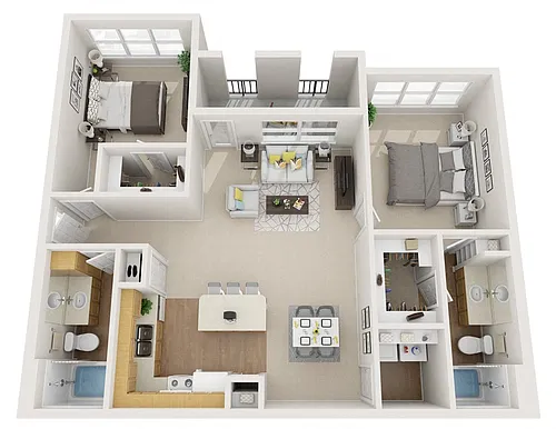 Floor plan Santa Fe