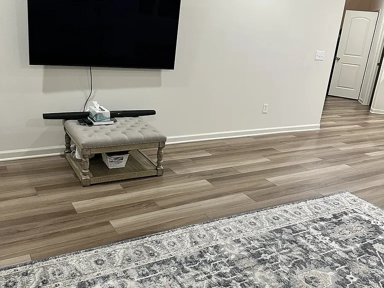 Bright and spacious open-concept living room