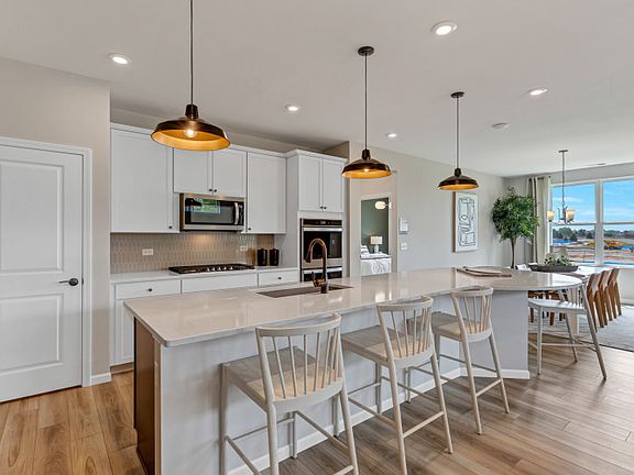 Kitchen and Cafe Dining Area