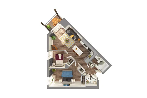Floor plan 419