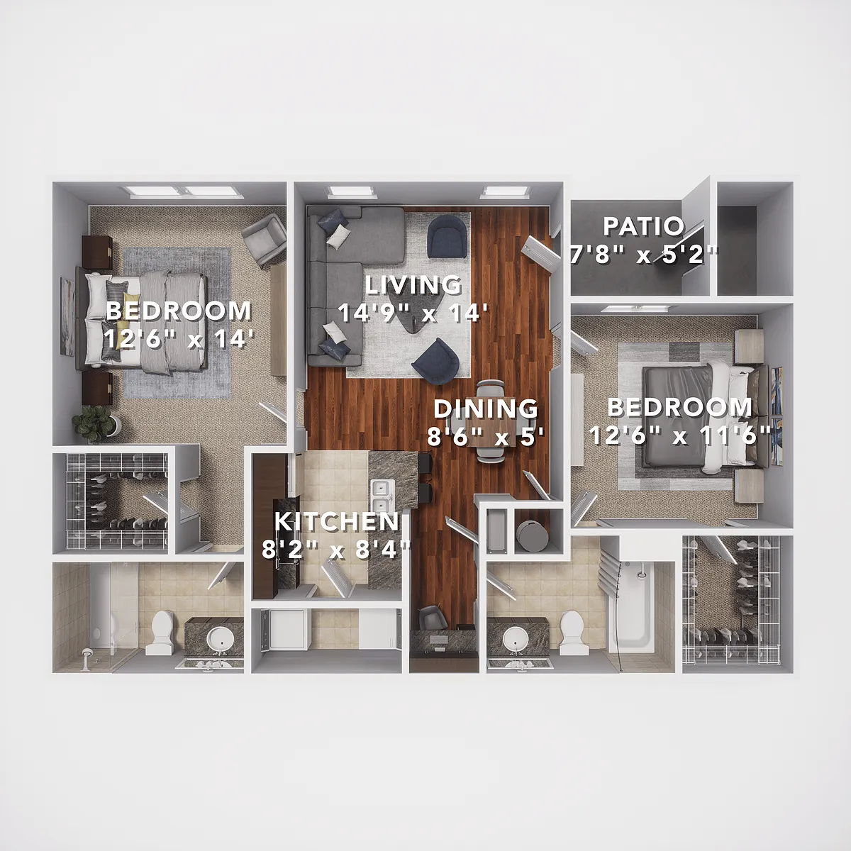 Floor plan B1