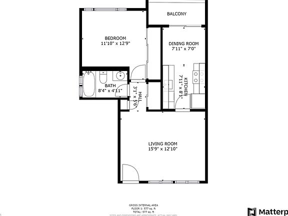 2nd image of 1439 El Camino Real APT 6