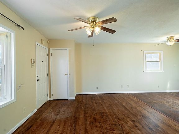 Living room facing front door