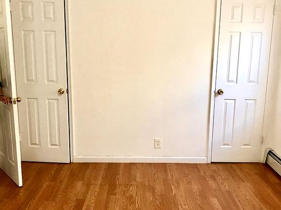 two closets in the bedroom
