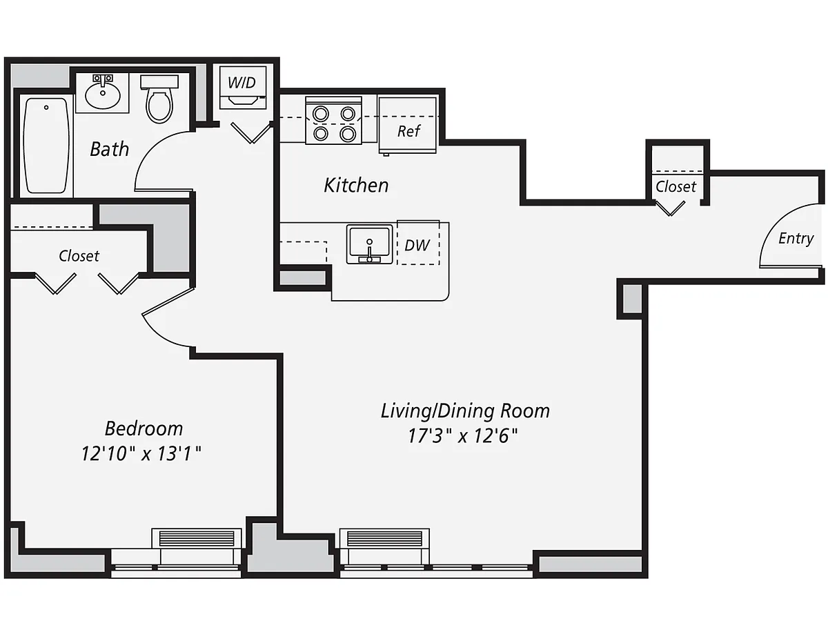 Floor plan A17