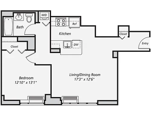 Floor plan A17