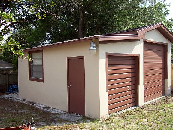 2 car garage/work shop