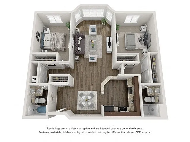 Floor plan Bordeaux