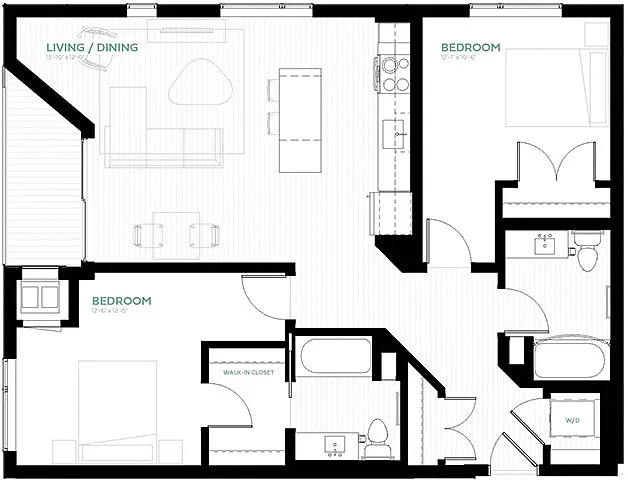 Floor plan Ocean