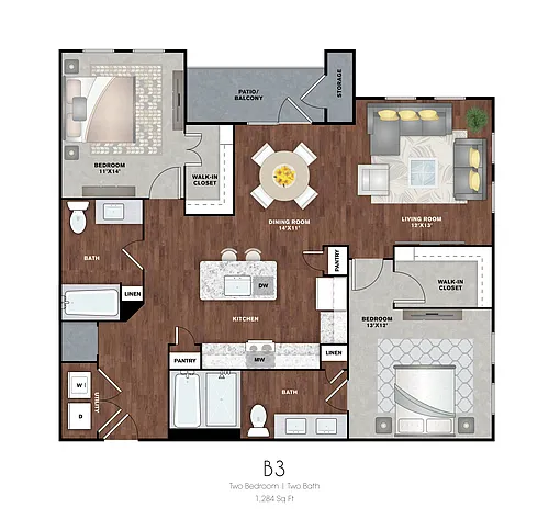 Floor plan B3 Essential
