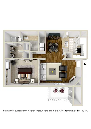 Floor plan The Hartwell