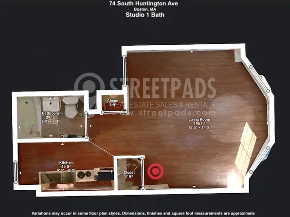 74 S Huntington Ave, Boston, MA