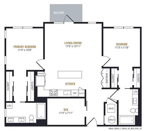 Floor plan B4