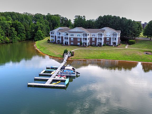 boat slip with red jet ski