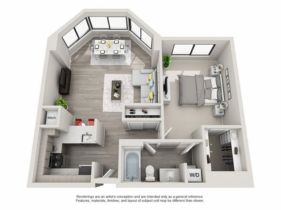 Floor plan 1/1/80/BOND