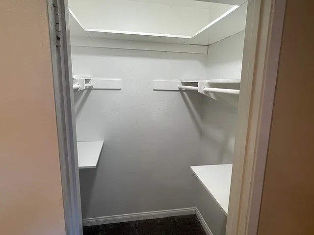 2nd bedroom walk in closet