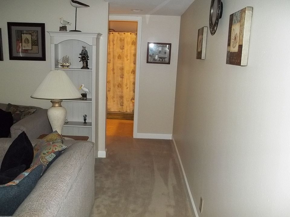 Hall to Bathroom and Bdrm