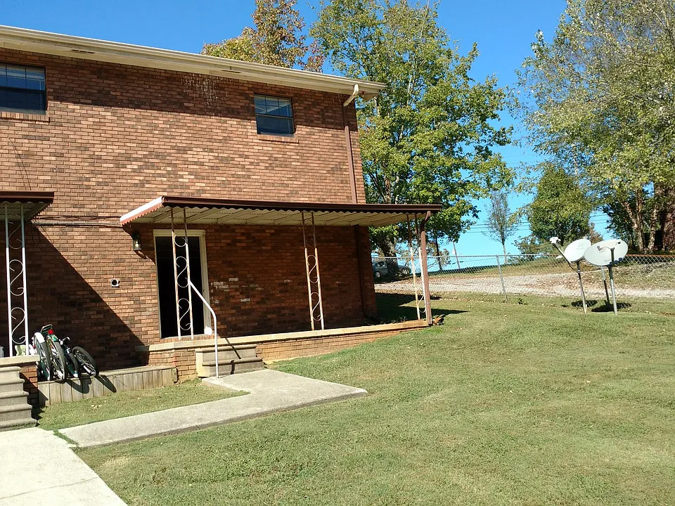 Back door and porch