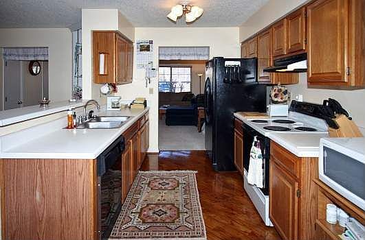 Kitchen with Wood Floors