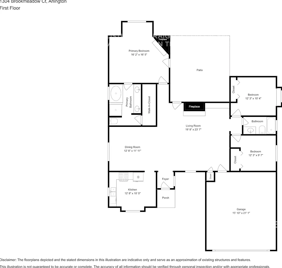 1304 Brookmeadow Ct Arlington, TX 76018 — Photo 2