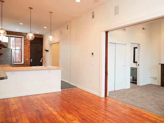 view of kitchen and bedroom
