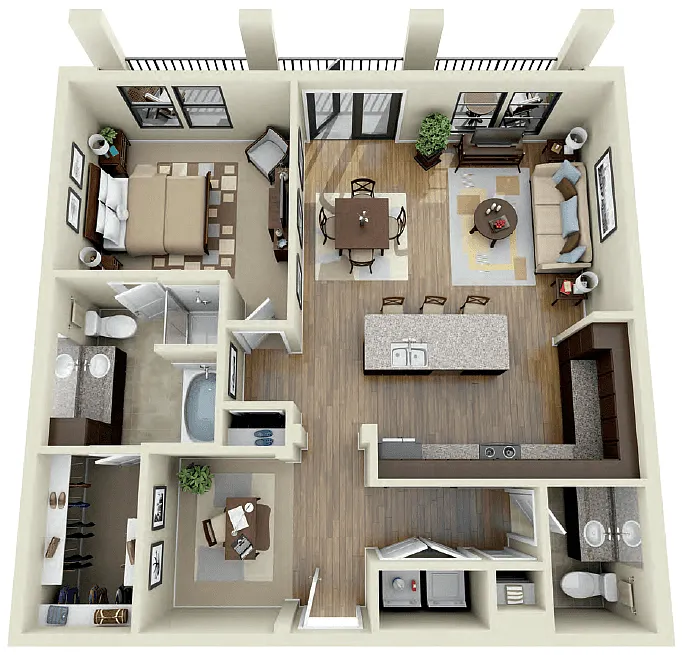 Floor plan Viridian