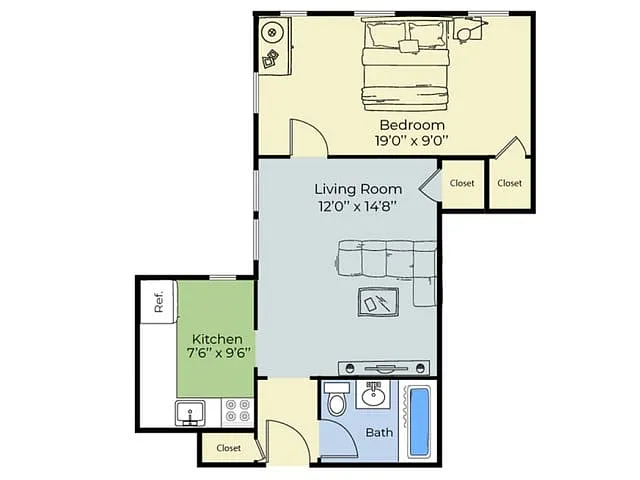 Floor plan The Atherton