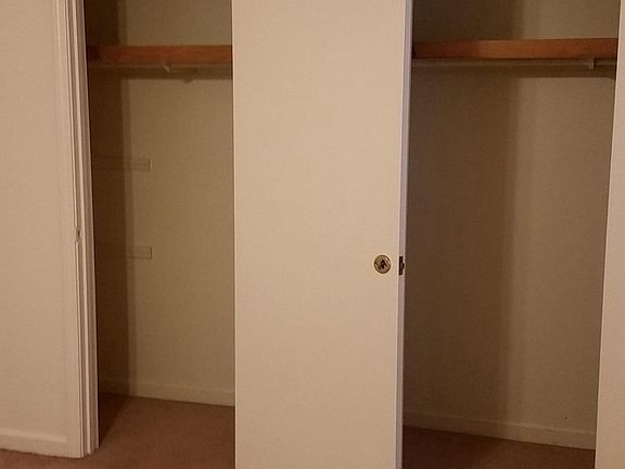 Master bdrm closets