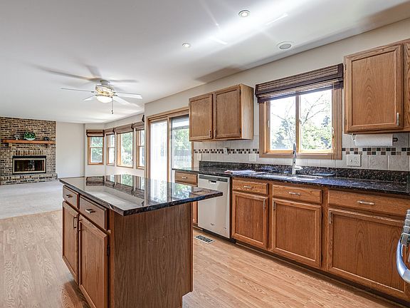 Open concept floor plan