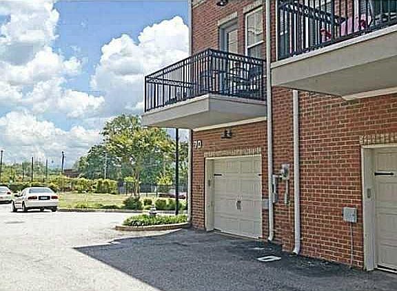 Corner unit with Private Garage and Balcony just off the Kit