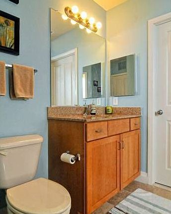 Granite in all baths