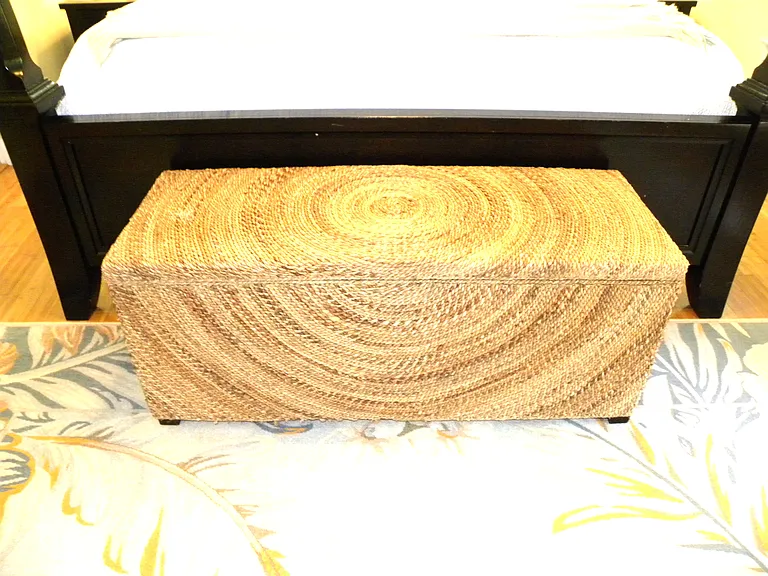 Treasue Chest at Base of King Bed - The gold has been moved to a secure location!