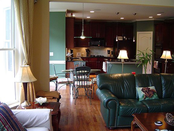 Open View Of Kitchen